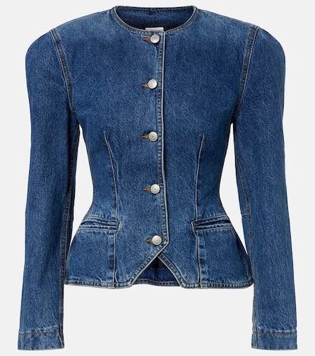 Magda Butrym Peplum denim jacket - Magda Butrym - Modalova