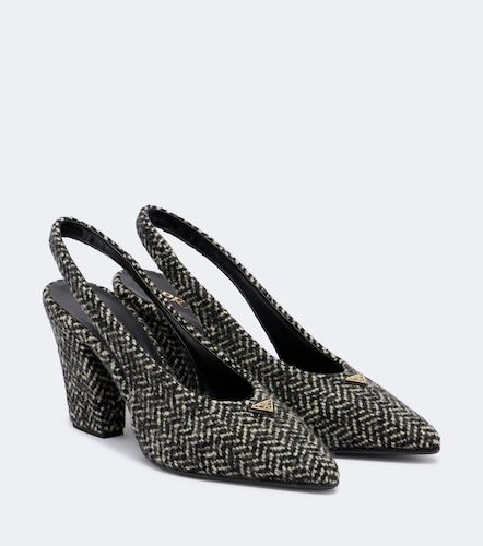 Prada Herringbone slingback pumps - Prada - Modalova