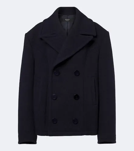 Gucci Double-breasted wool jacket - Gucci - Modalova