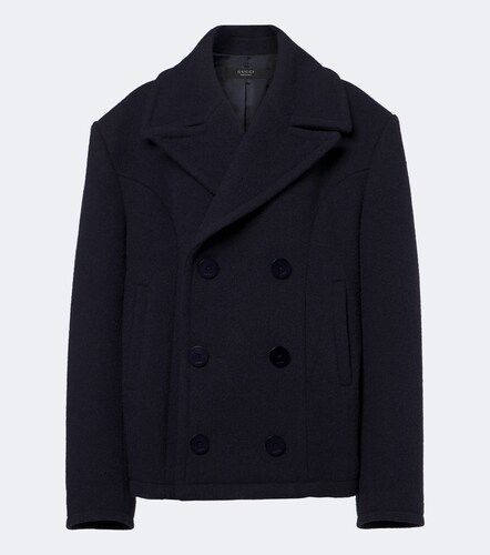 Gucci Zweireihige Jacke aus Wolle - Gucci - Modalova