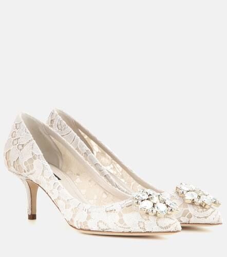 Bellucci embellished lace pumps - Dolce&Gabbana - Modalova