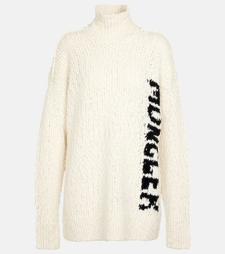 Jersey de cuello alto en mezcla de lana - Moncler - Modalova