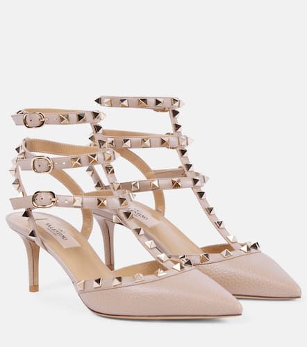 Rockstud leather pumps - Valentino Garavani - Modalova