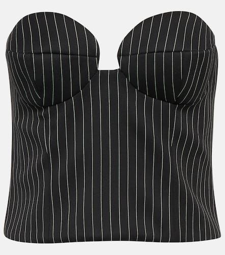 Magda Butrym Pinstripe wool bustier - Magda Butrym - Modalova