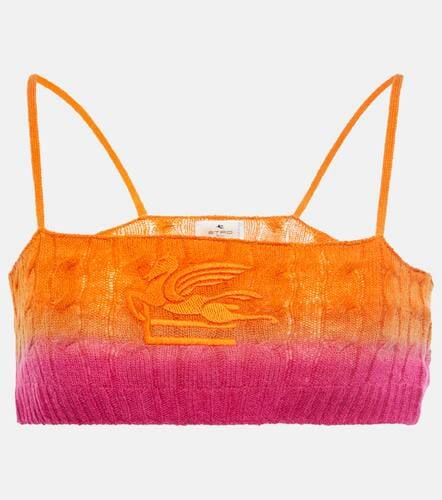 Etro Colorblocked wool bralette - Etro - Modalova