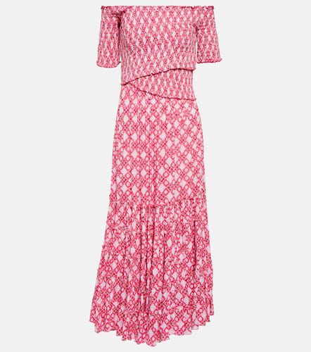 Soledad printed midi dress - Poupette St Barth - Modalova