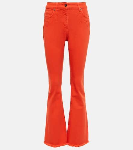 Embroidered mid-rise flared jeans - Etro - Modalova