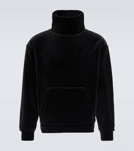 Velvet turtleneck sweatshirt - Saint Laurent - Modalova