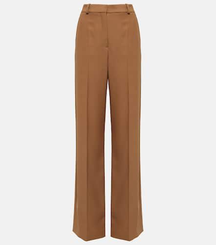 High-rise wool wide-leg pants - Stella McCartney - Modalova