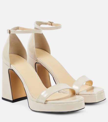 Margaux patent leather platform sandals - Souliers Martinez - Modalova