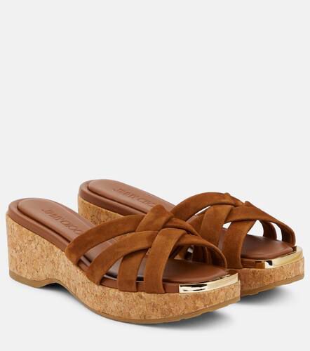 Jimmy Choo Maribou 50 suede sandals - Jimmy Choo - Modalova