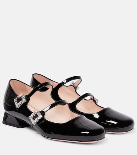 Mini TrÃ¨s Vivier patent leather Mary Jane pumps - Roger Vivier - Modalova