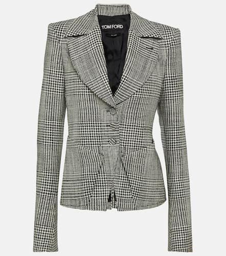 Tom Ford Checked virgin wool jacket - Tom Ford - Modalova