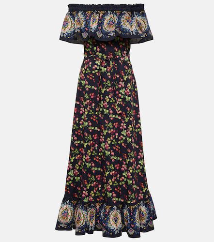 Printed cotton-blend maxi dress - Etro - Modalova