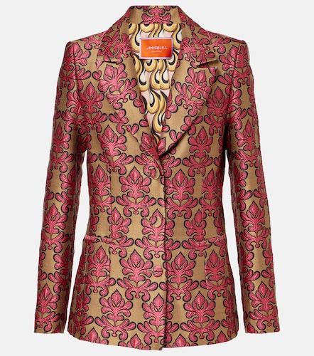 Blazer 24/7 in jacquard di cotone - La DoubleJ - Modalova