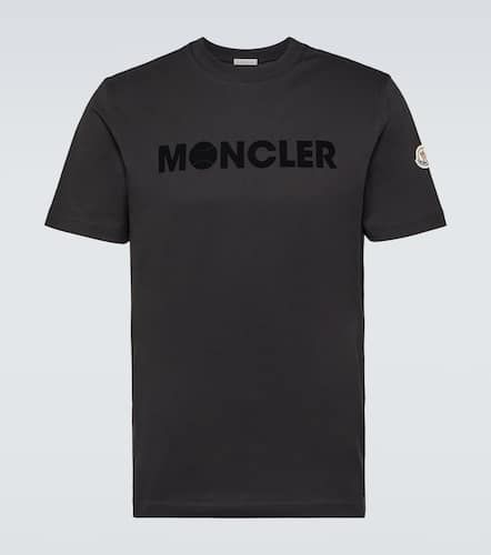 Moncler Cotton-blend jersey T-shirt - Moncler - Modalova