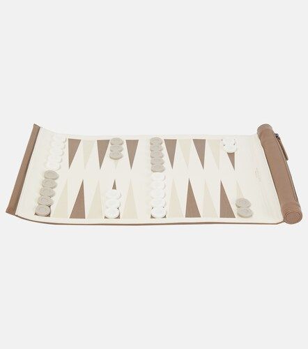 Set backgammon portatile in pelle - Brunello Cucinelli - Modalova