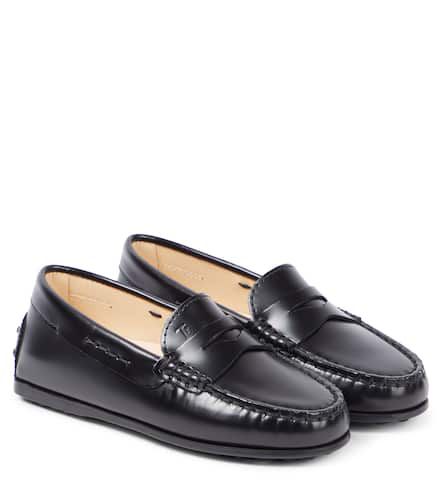 City Gommino leather mocassins - Tod's Junior - Modalova