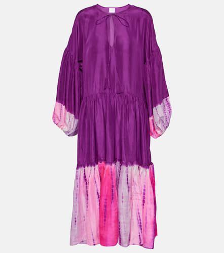 Amelia tie-dyed silk maxi dress - Anna Kosturova - Modalova