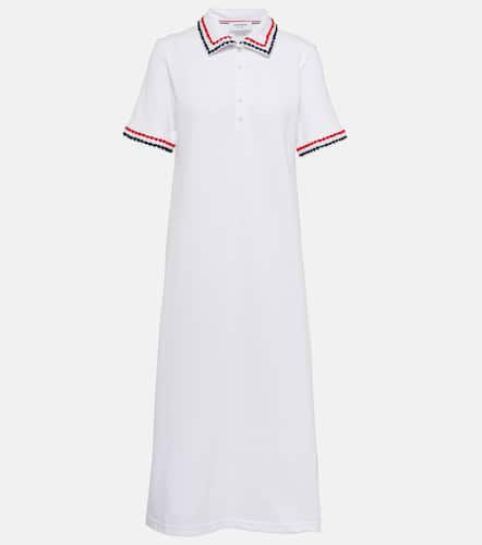 Cotton piquÃ© midi dress - Thom Browne - Modalova