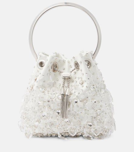 Bon Bon embellished satin tote bag - Jimmy Choo - Modalova