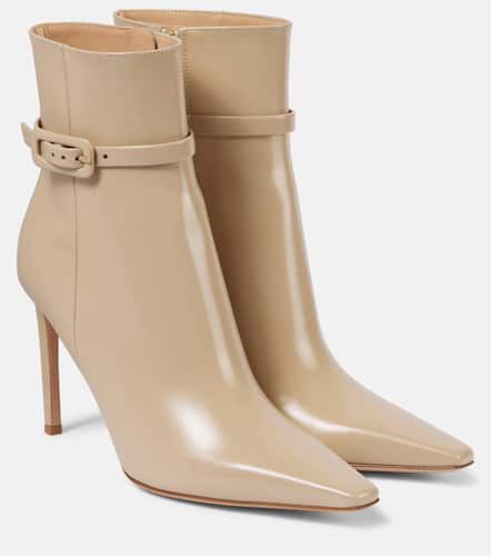 Patent leather ankle boots - Gianvito Rossi - Modalova