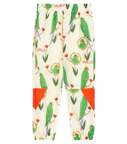 Parrots printed tracksuit pants - Mini Rodini - Modalova