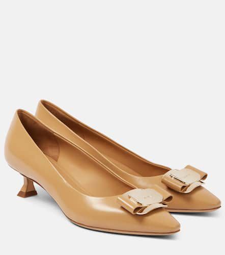 Ferragamo Pumps Zelma 40 aus Leder - Ferragamo - Modalova