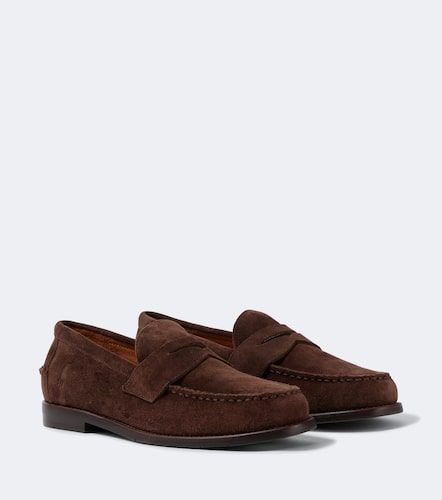 Logo suede loafers - Polo Ralph Lauren - Modalova