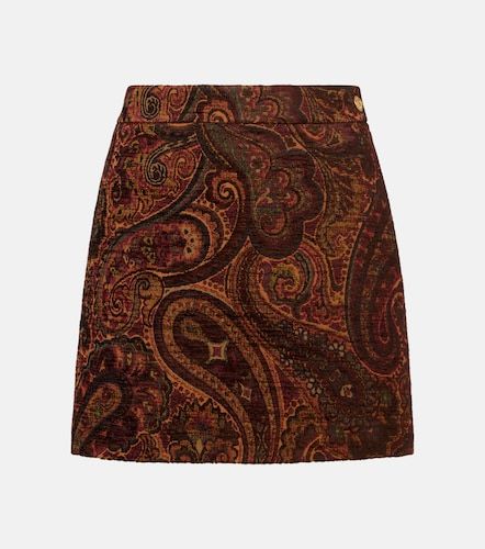 Chloé Minifalda de jacquard con paisley - Chloe - Modalova