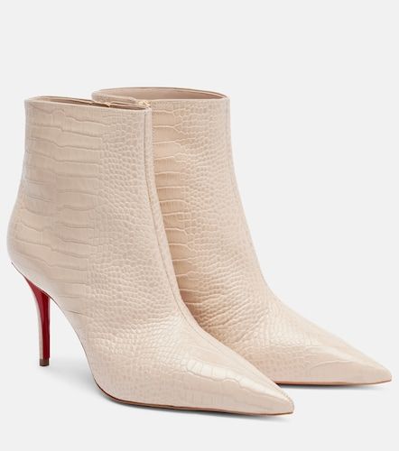 Botines de piel efecto serpiente - Christian Louboutin - Modalova