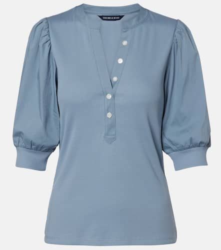 Coralee cotton-blend blouse - Veronica Beard - Modalova