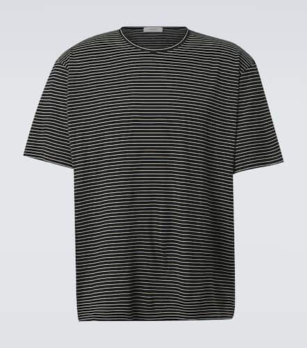 T-shirt in jersey di cotone a righe - Lemaire - Modalova