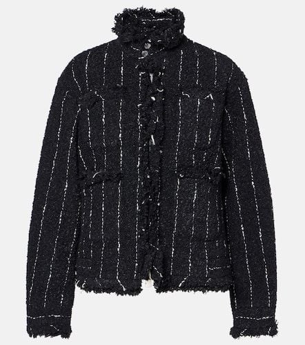 Sacai Striped tweed jacket - Sacai - Modalova