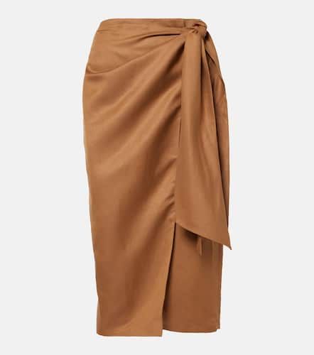 Max Mara Linen and silk wrap skirt - Max Mara - Modalova