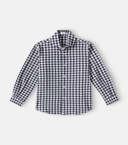 Camisa en mezcla de algodón a cuadros - Il Gufo - Modalova