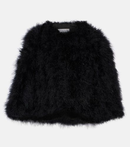 Yves Salomon Faux fur cape - Yves Salomon - Modalova