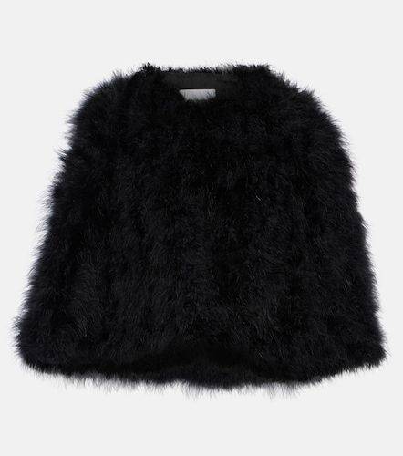 Yves Salomon Mantella con piume - Yves Salomon - Modalova