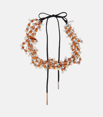 Collar con cuentas adornado - Dries Van Noten - Modalova