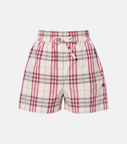 EKD Check cotton shorts - Burberry - Modalova