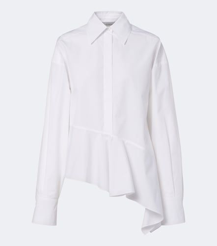 Asymmetric cotton poplin shirt - Sportmax - Modalova