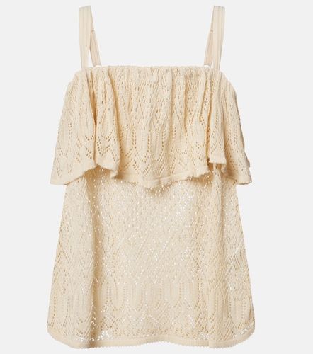 Top Mahon de encaje con volantes - Zimmermann - Modalova