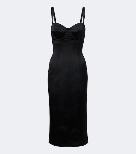 Dolce&Gabbana Abito bustier in raso - Dolce&Gabbana - Modalova