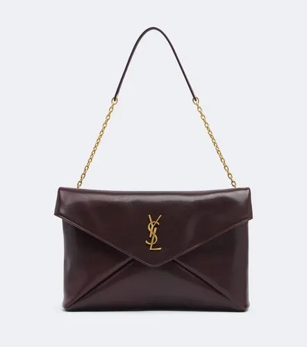 Cassandre Large leather shoulder bag - Saint Laurent - Modalova