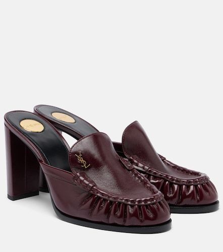 Mules Le Loafer Cassandre de piel - Saint Laurent - Modalova