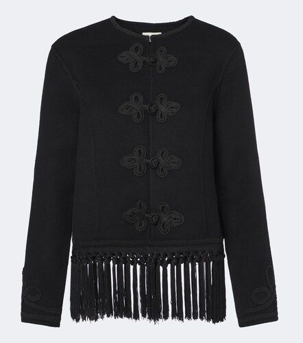 Rixo Inga fringed wool-blend jacket - Rixo - Modalova