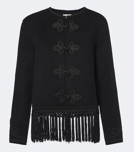 Rixo Inga fringed wool-blend jacket - Rixo - Modalova
