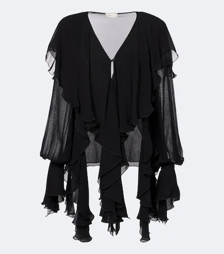 Blumarine Bluse aus Crêpe - Blumarine - Modalova