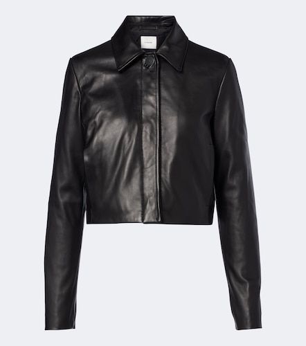Vince Cropped-Lederjacke - Vince - Modalova