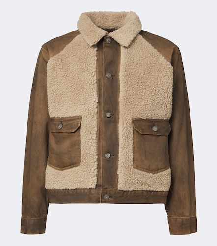 RRL Giacca di jeans con shearling - RRL - Modalova